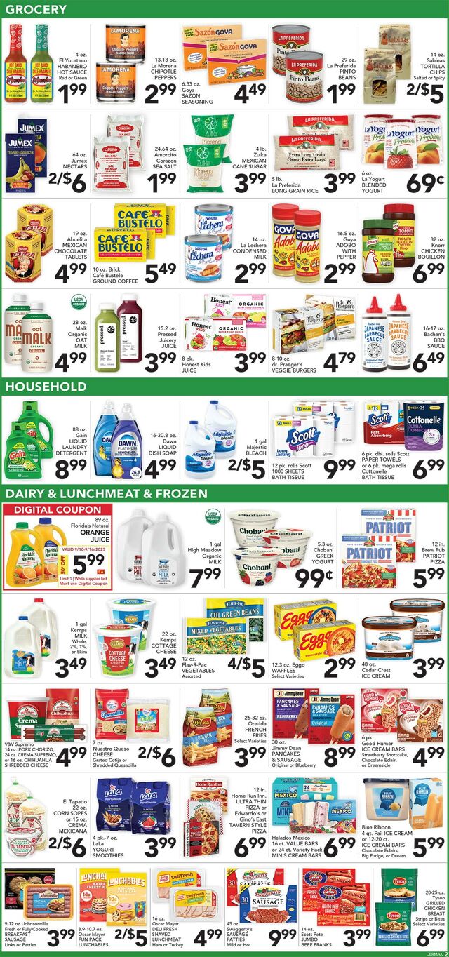 Catalogue Pete's Fresh Market from 09/03/2025