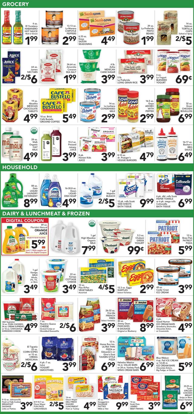 Catalogue Pete's Fresh Market from 09/03/2025
