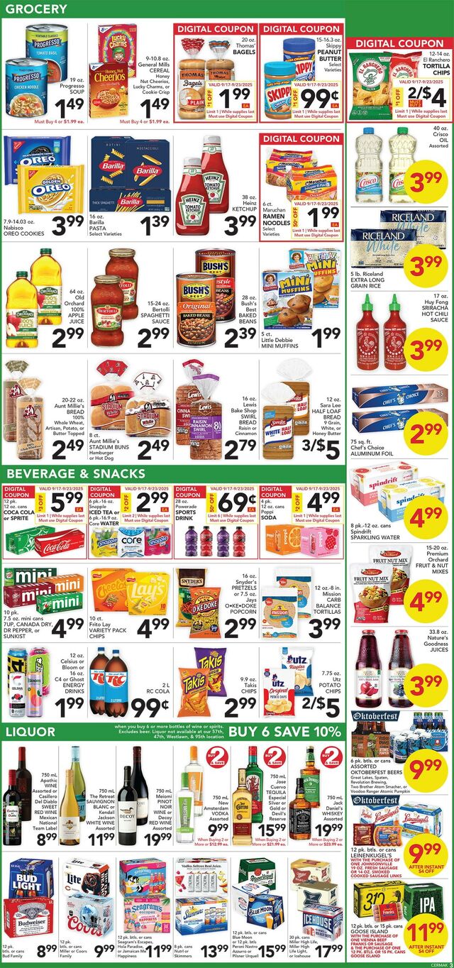 Catalogue Pete's Fresh Market from 09/17/2025