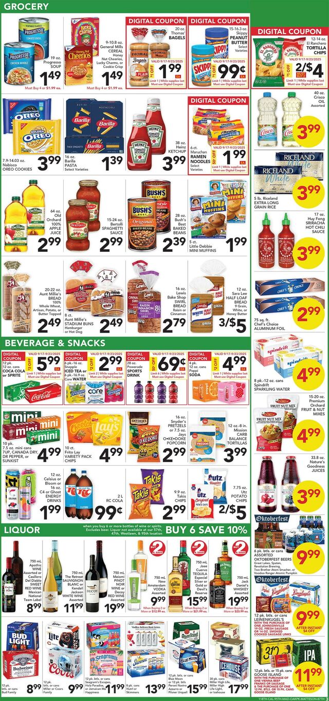 Catalogue Pete's Fresh Market from 09/17/2025