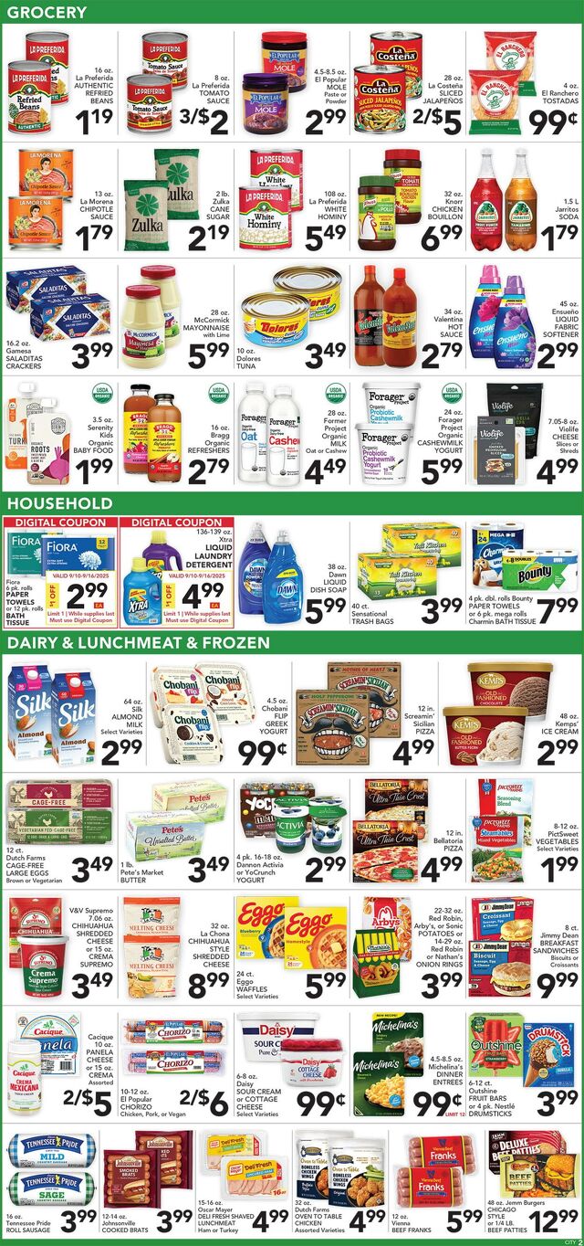 Catalogue Pete's Fresh Market from 09/17/2025