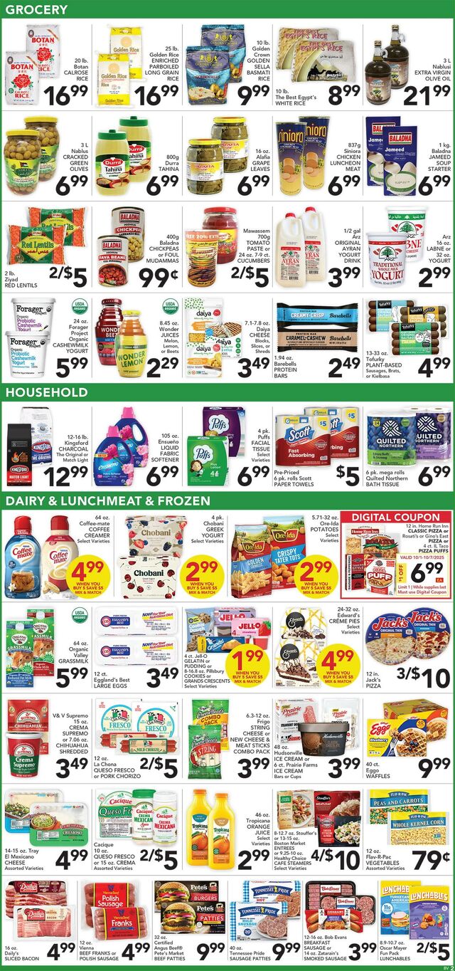 Catalogue Pete's Fresh Market from 10/01/2025