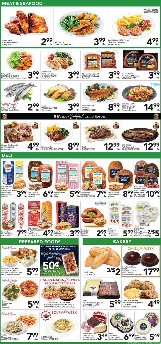 Catalogue Pete's Fresh Market from 10/01/2025