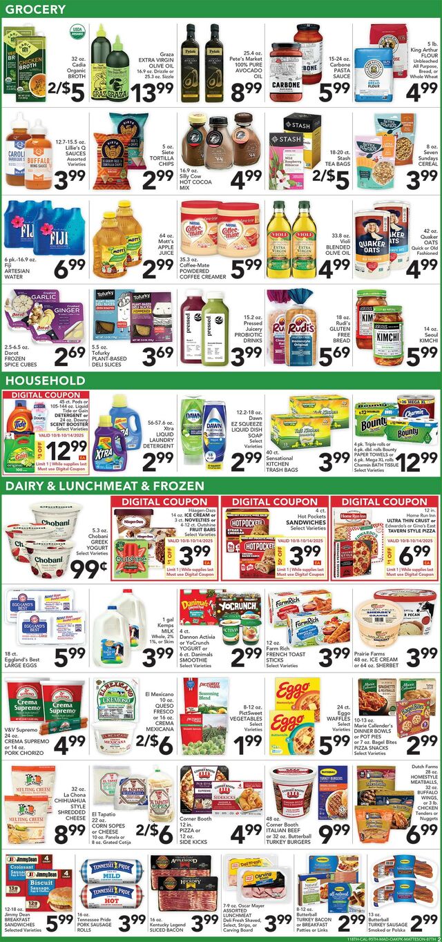 Catalogue Pete's Fresh Market from 10/01/2025
