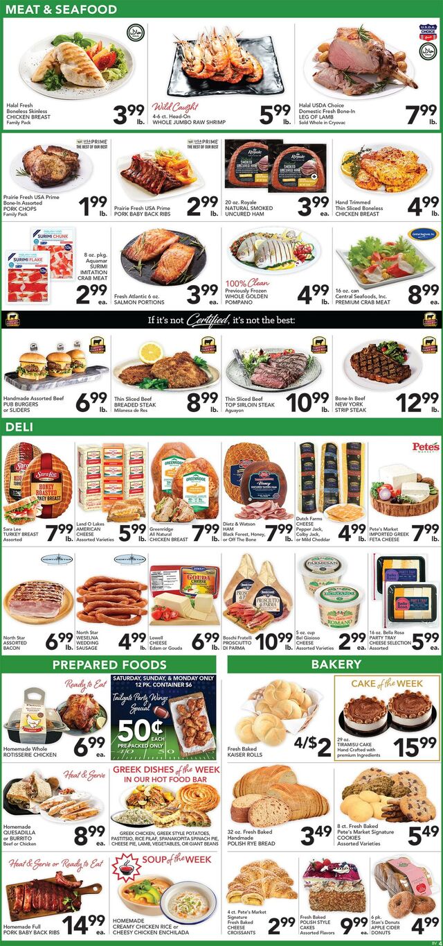 Catalogue Pete's Fresh Market from 10/15/2025