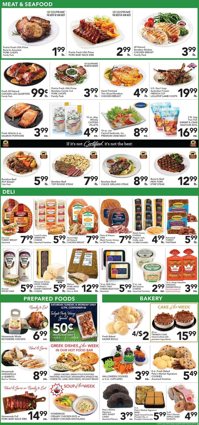 Catalogue Pete's Fresh Market from 10/15/2025