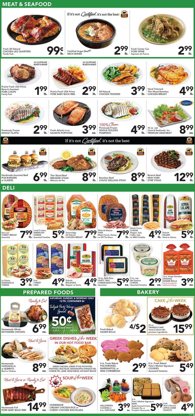 Catalogue Pete's Fresh Market from 10/15/2025