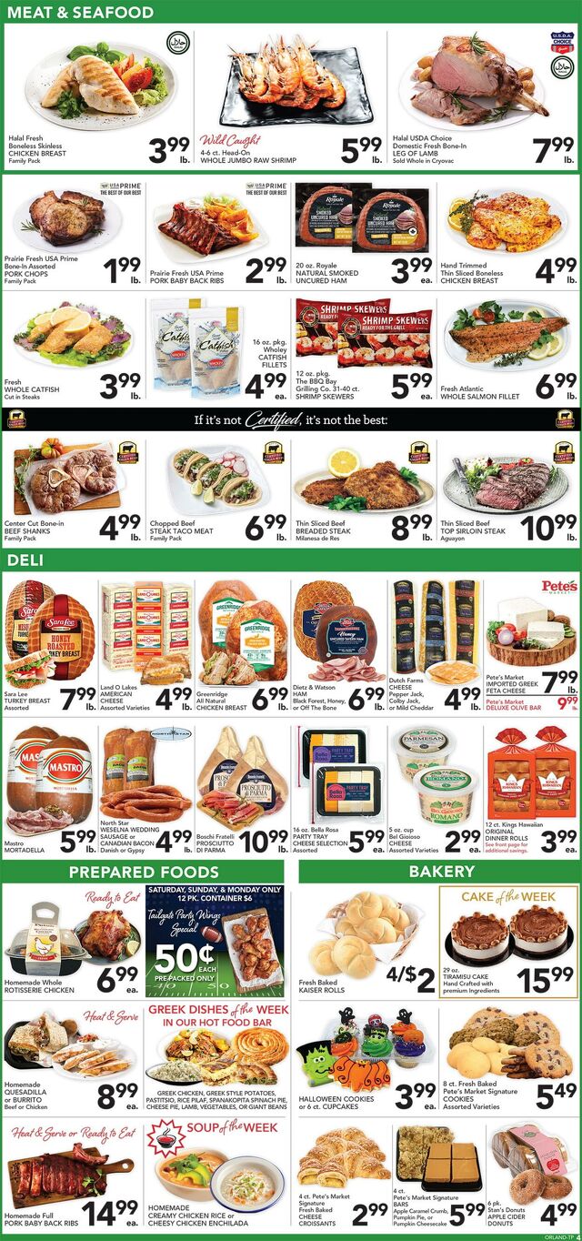 Catalogue Pete's Fresh Market from 10/15/2025