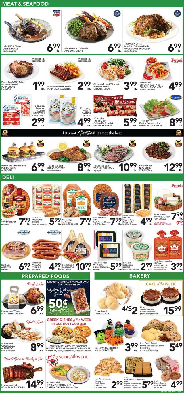 Catalogue Pete's Fresh Market from 10/15/2025