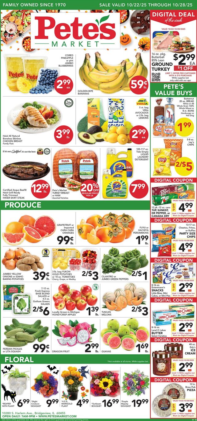 Catalogue Pete's Fresh Market from 10/15/2025