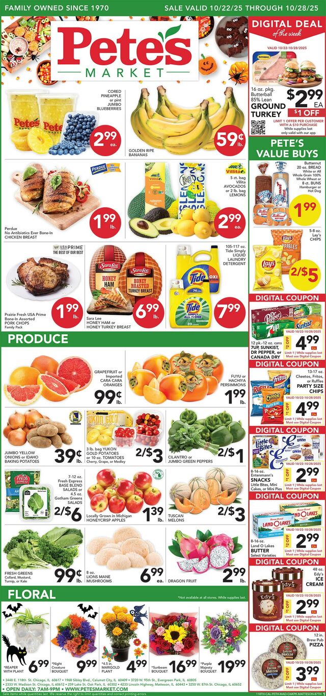 Catalogue Pete's Fresh Market from 10/15/2025