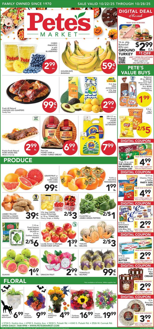 Catalogue Pete's Fresh Market from 10/15/2025