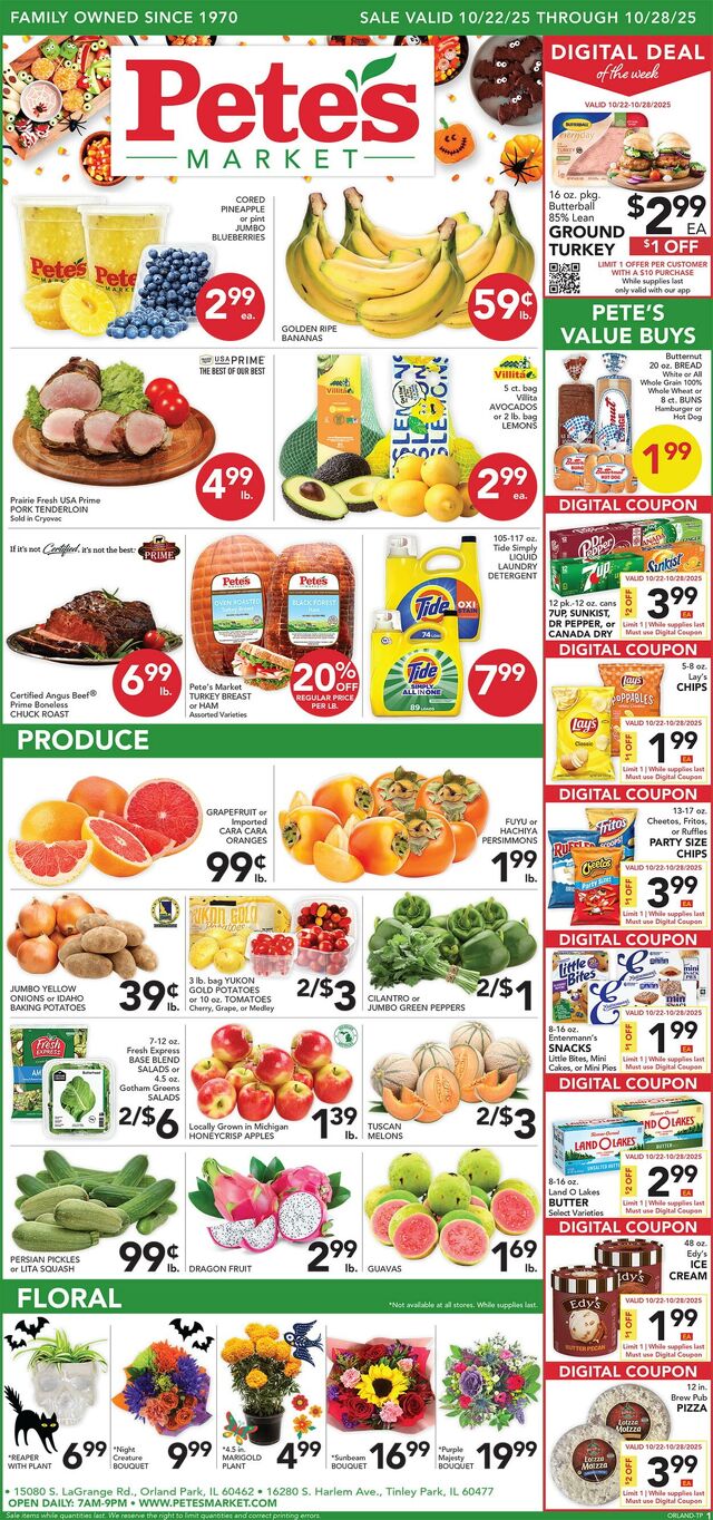 Catalogue Pete's Fresh Market from 10/15/2025