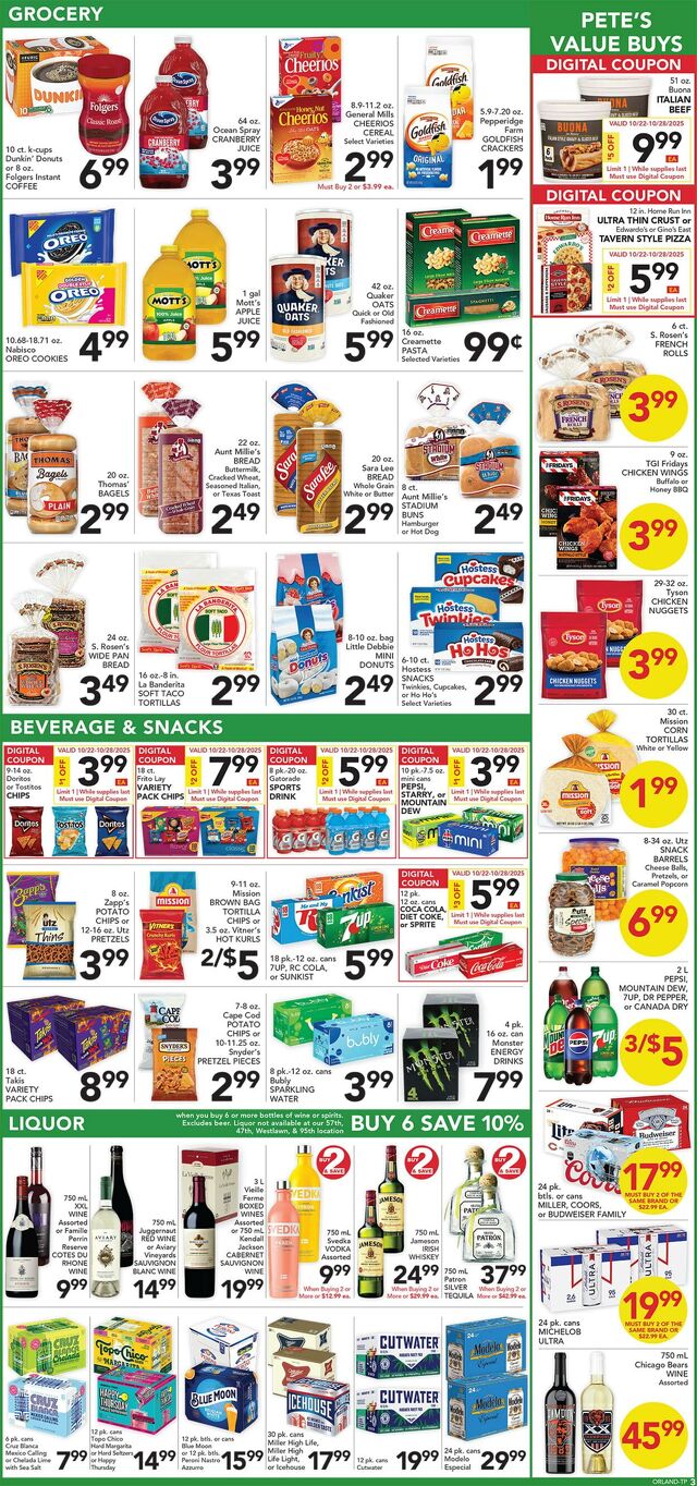 Catalogue Pete's Fresh Market from 10/15/2025