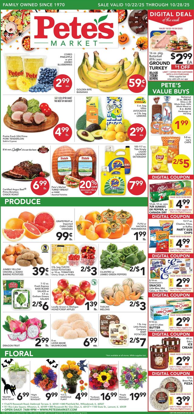 Catalogue Pete's Fresh Market from 10/15/2025