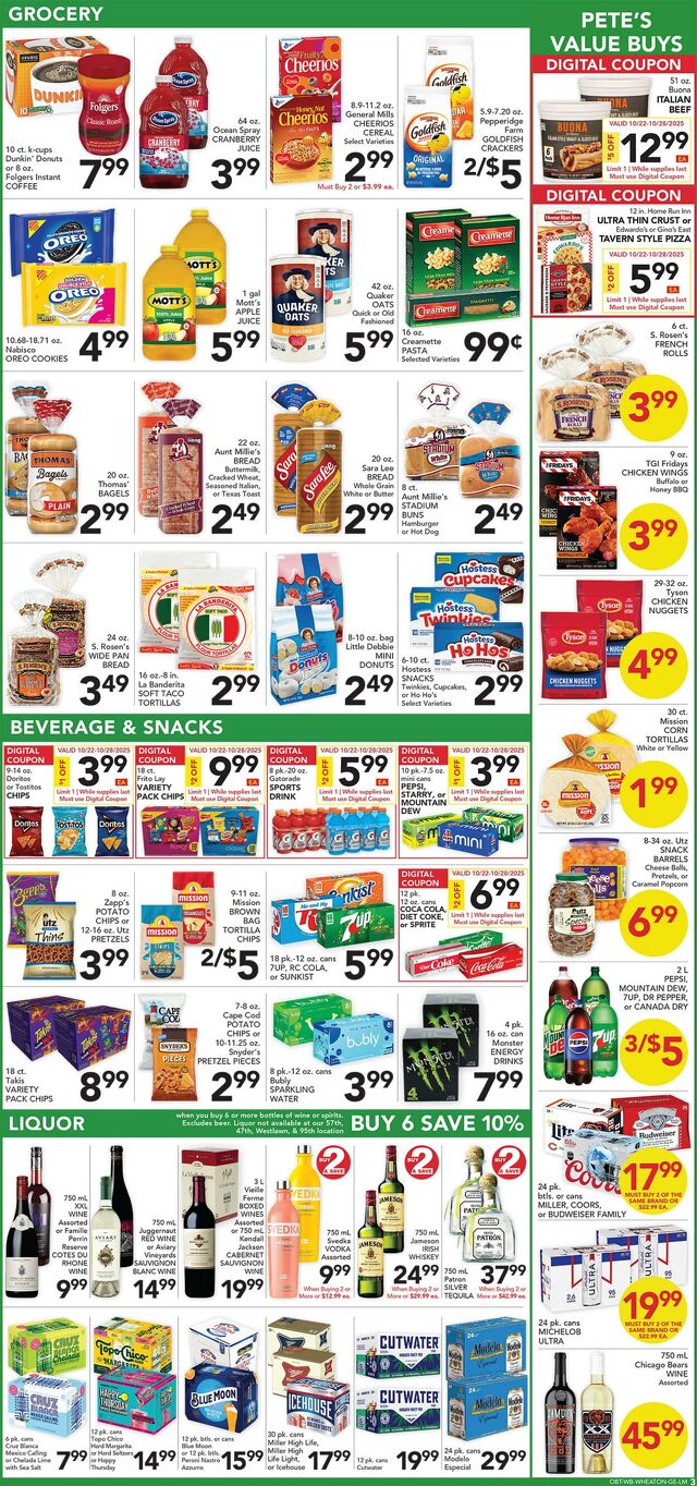 Catalogue Pete's Fresh Market from 10/15/2025