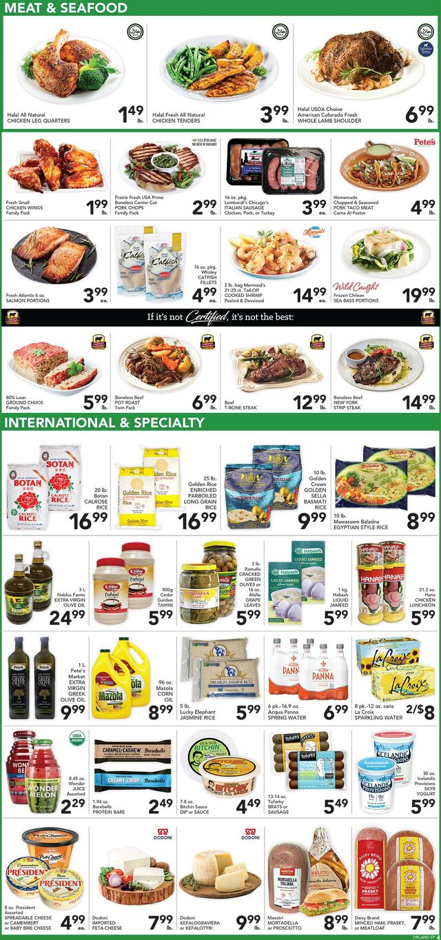 Catalogue Pete's Fresh Market from 10/22/2025