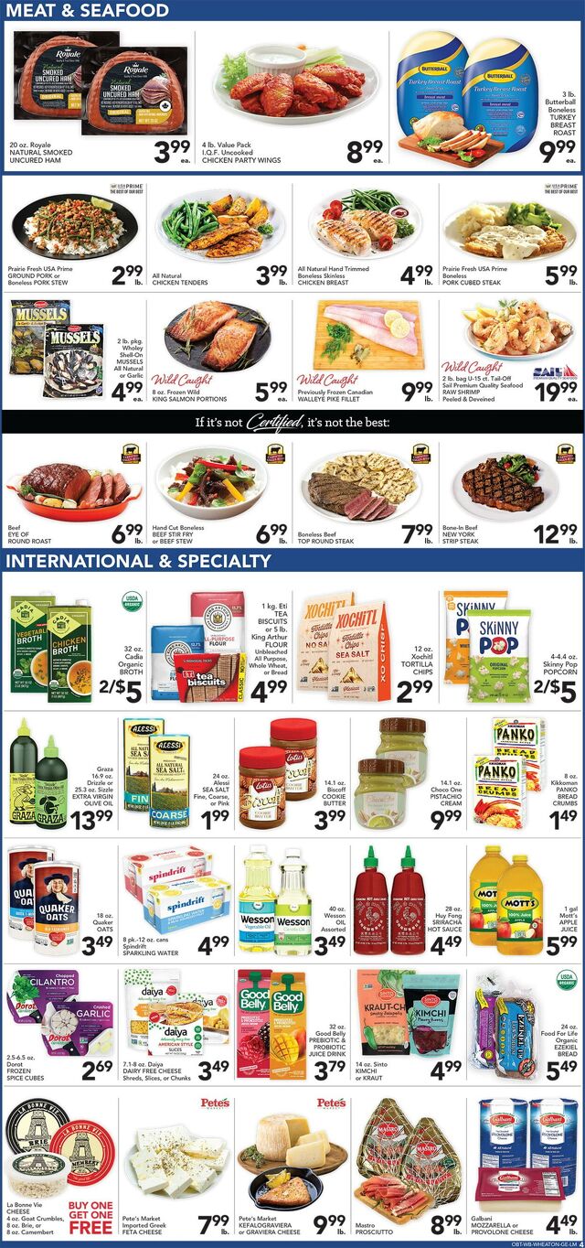 Catalogue Pete's Fresh Market from 10/29/2025
