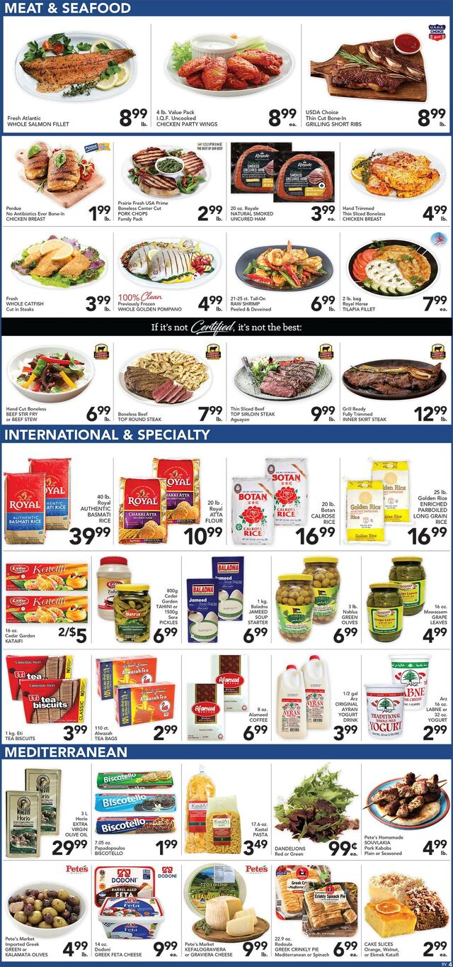 Catalogue Pete's Fresh Market from 11/05/2025
