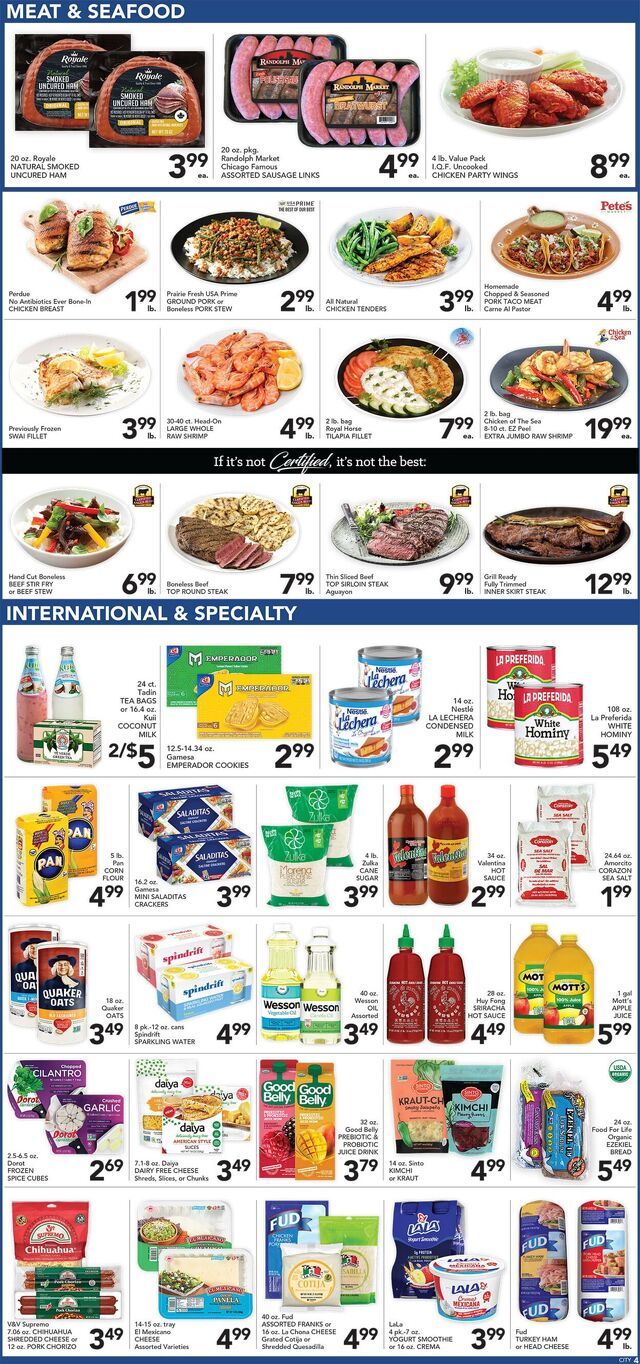 Catalogue Pete's Fresh Market from 11/05/2025