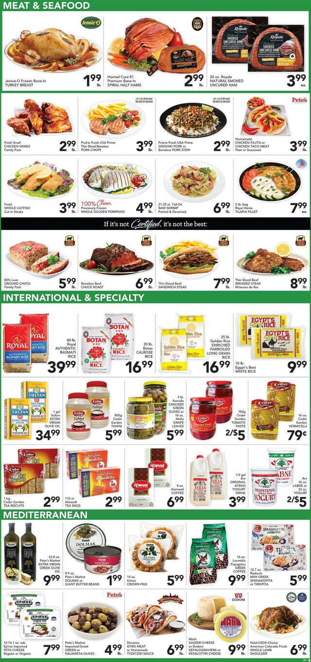 Catalogue Pete's Fresh Market from 11/05/2025
