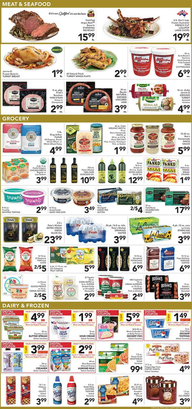Catalogue Pete's Fresh Market from 11/19/2025