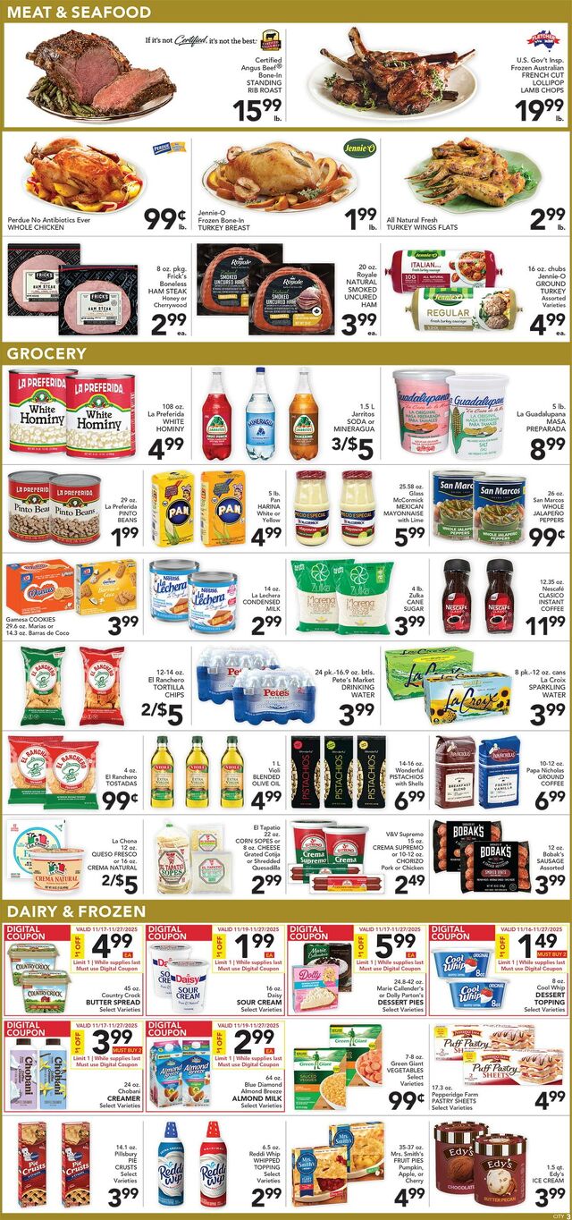 Catalogue Pete's Fresh Market from 11/19/2025