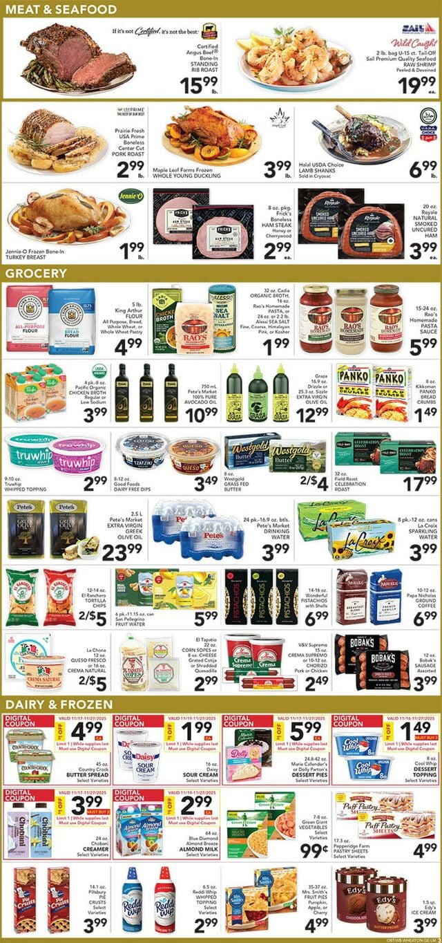 Catalogue Pete's Fresh Market from 11/19/2025