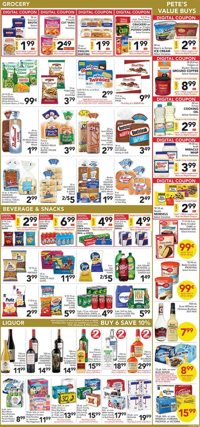 Catalogue Pete's Fresh Market from 11/19/2025