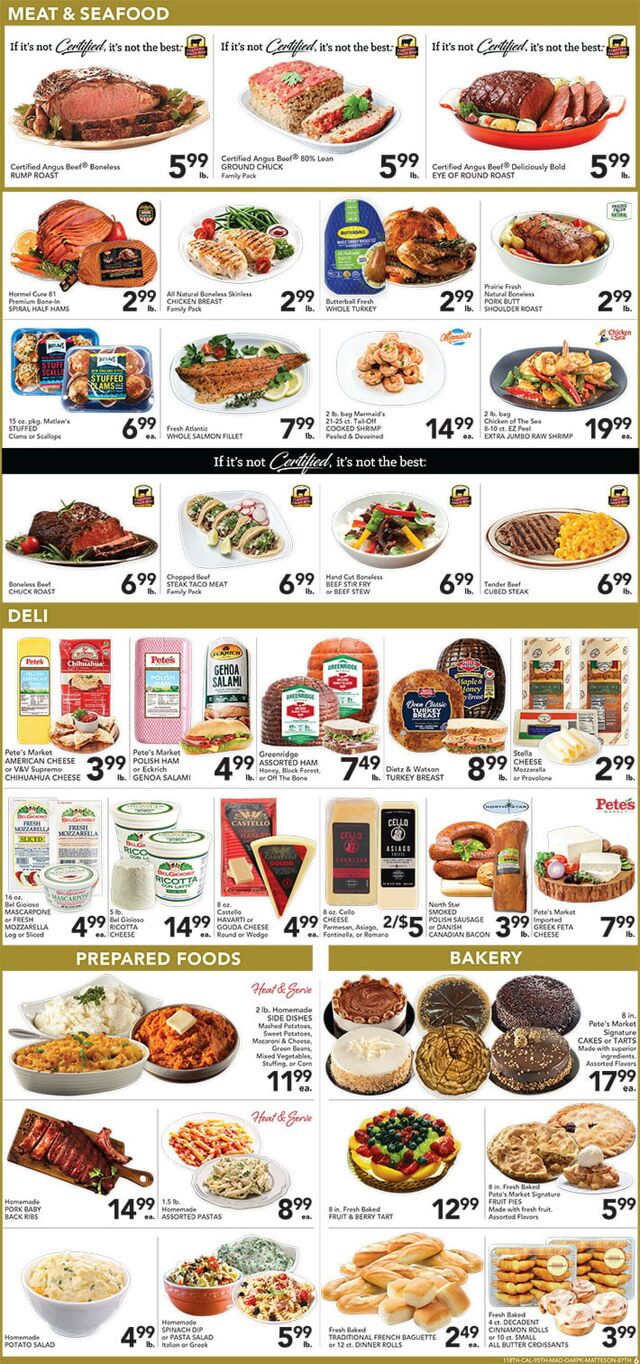 Catalogue Pete's Fresh Market from 11/19/2025