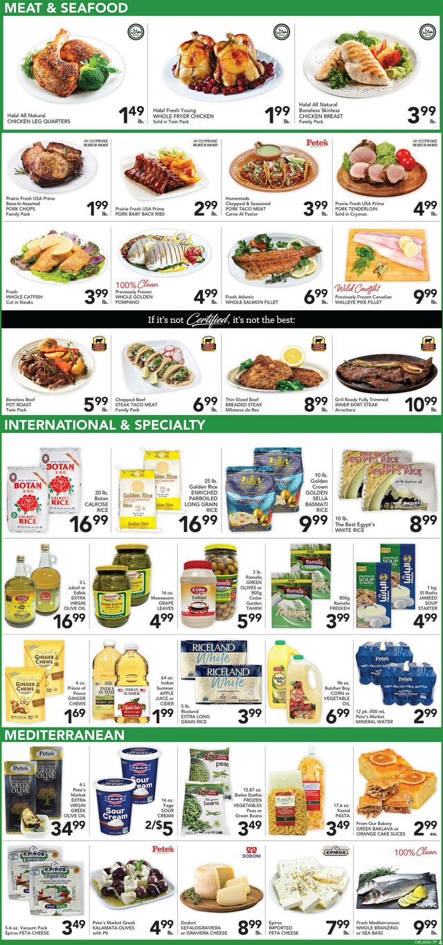 Catalogue Pete's Fresh Market from 12/03/2025