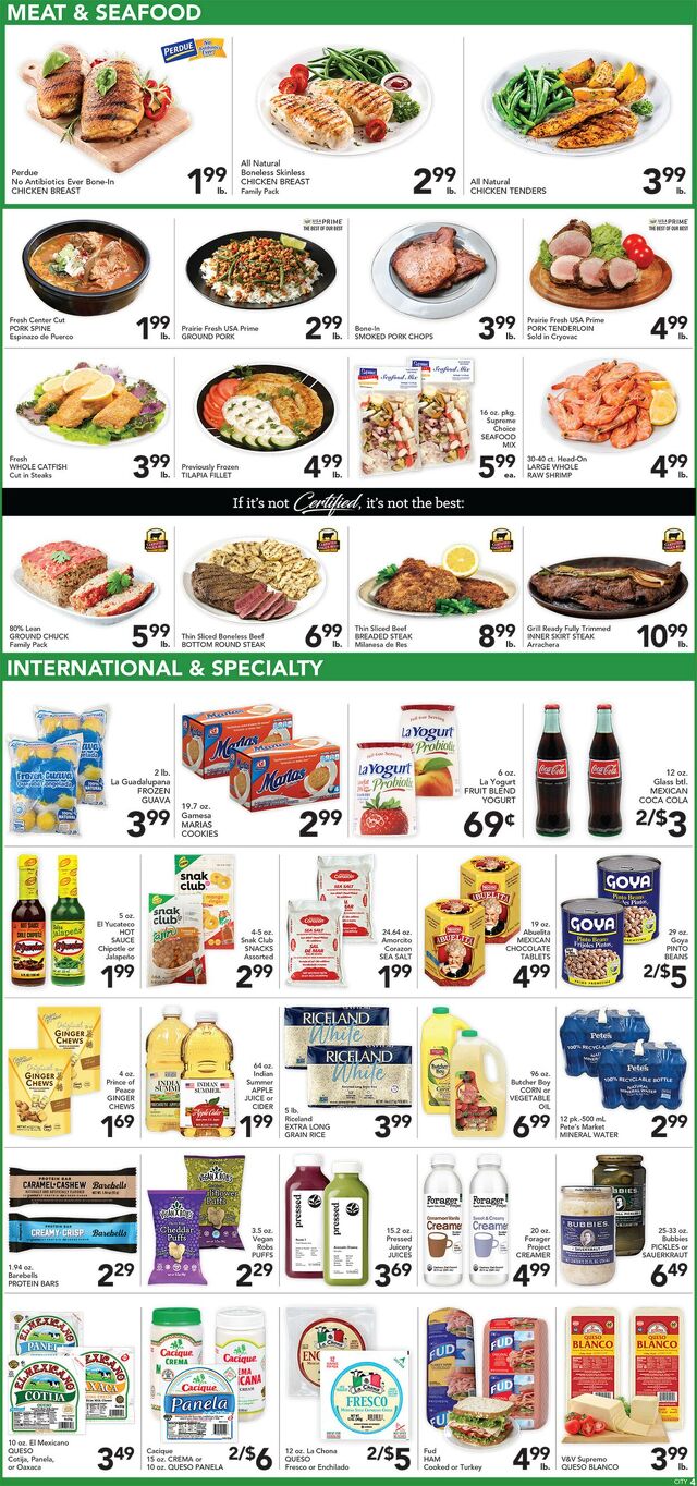 Catalogue Pete's Fresh Market from 12/03/2025