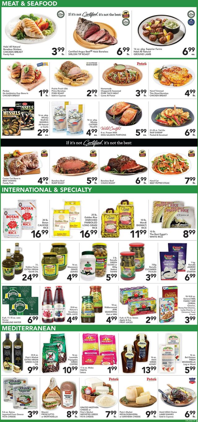 Catalogue Pete's Fresh Market from 12/03/2025