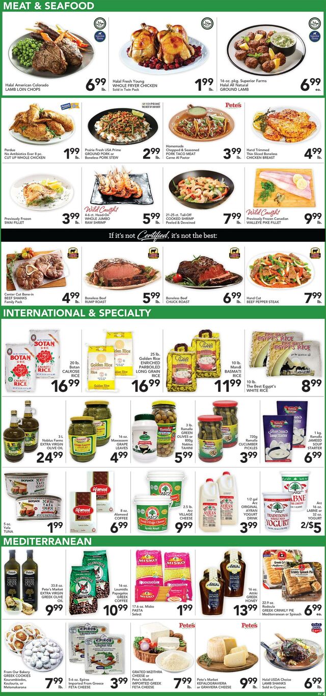 Catalogue Pete's Fresh Market from 12/03/2025