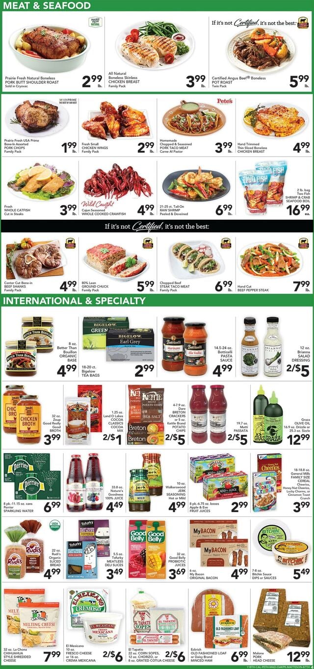 Catalogue Pete's Fresh Market from 12/10/2025