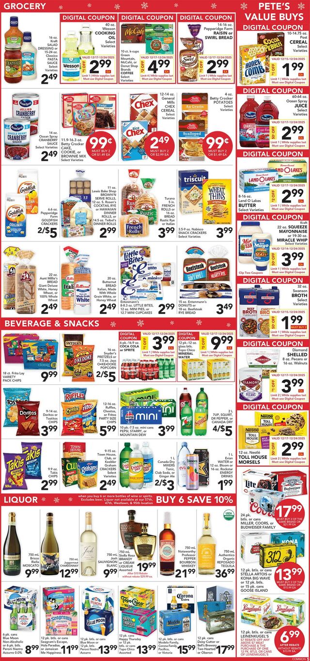 Catalogue Pete's Fresh Market from 12/10/2025