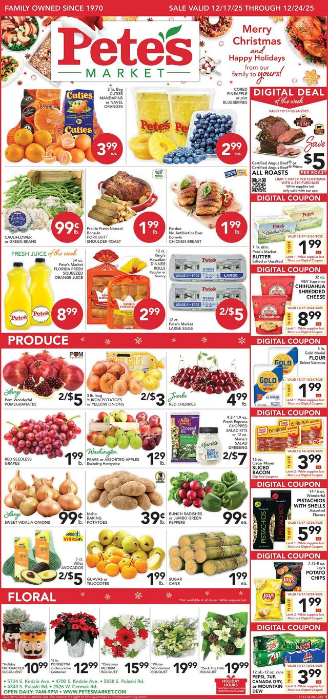 Catalogue Pete's Fresh Market from 12/10/2025