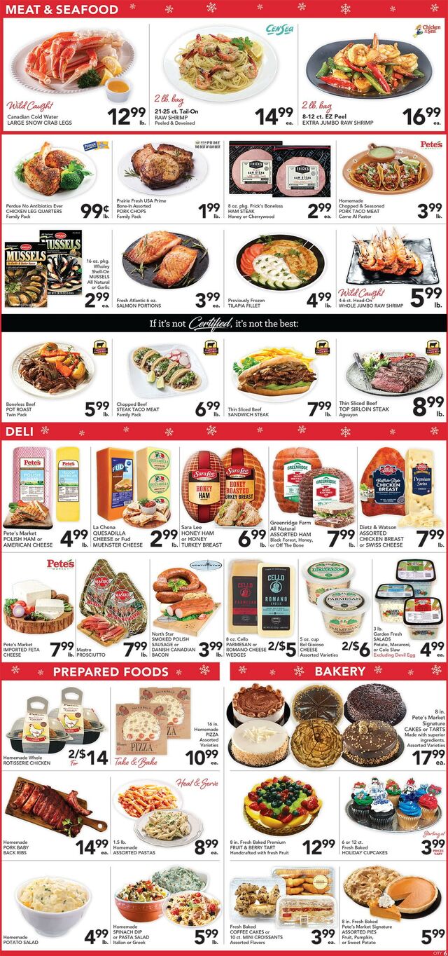 Catalogue Pete's Fresh Market from 12/10/2025