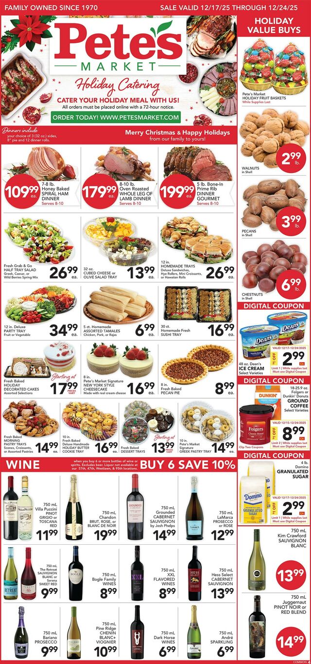 Catalogue Pete's Fresh Market from 12/17/2025