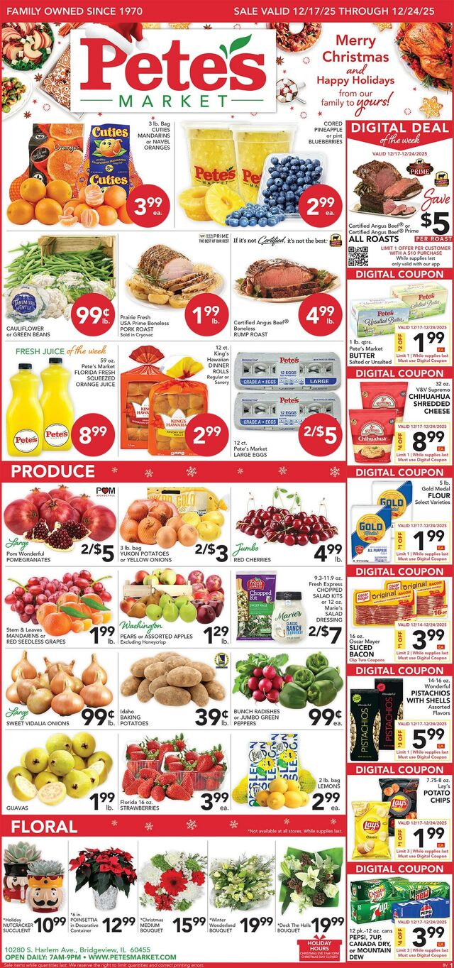 Catalogue Pete's Fresh Market from 12/17/2025