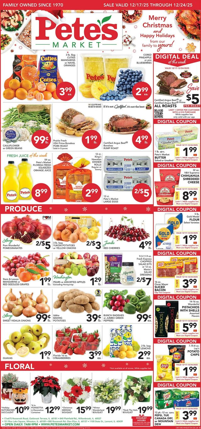 Catalogue Pete's Fresh Market from 12/17/2025