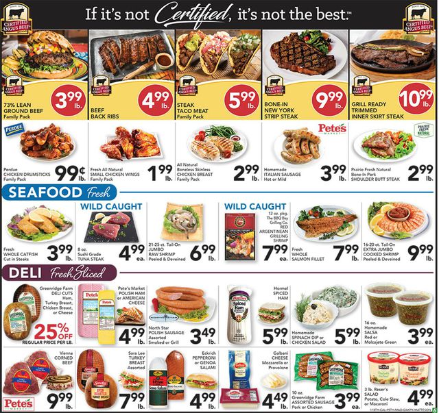 Catalogue Pete's Fresh Market from 08/30/2023