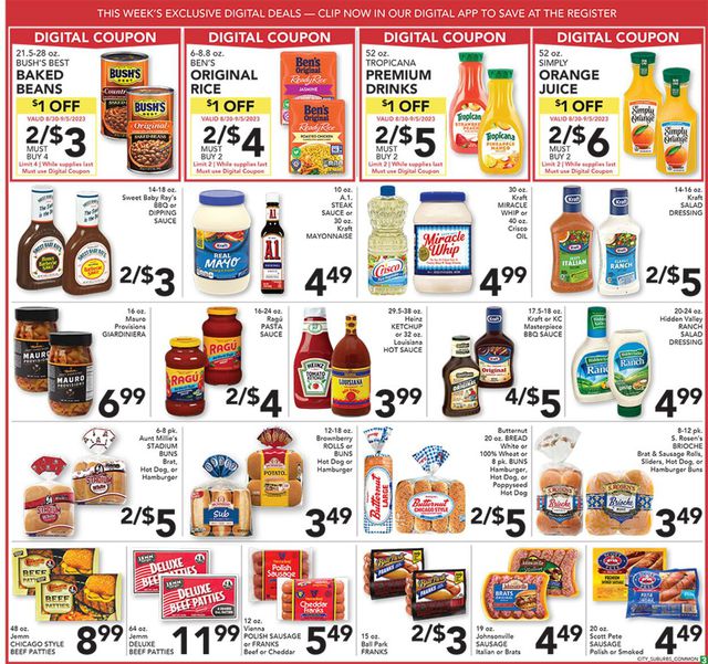 Catalogue Pete's Fresh Market from 08/30/2023