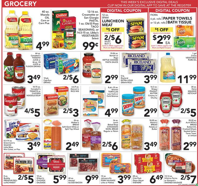 Catalogue Pete's Fresh Market from 09/13/2023