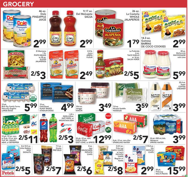 Catalogue Pete's Fresh Market from 09/13/2023
