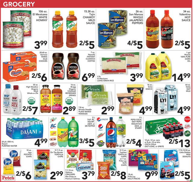 Catalogue Pete's Fresh Market from 09/27/2023
