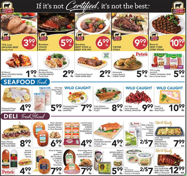 Catalogue Pete's Fresh Market from 09/27/2023