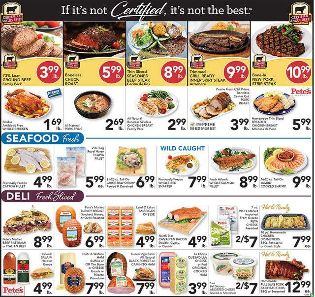 Catalogue Pete's Fresh Market from 09/27/2023