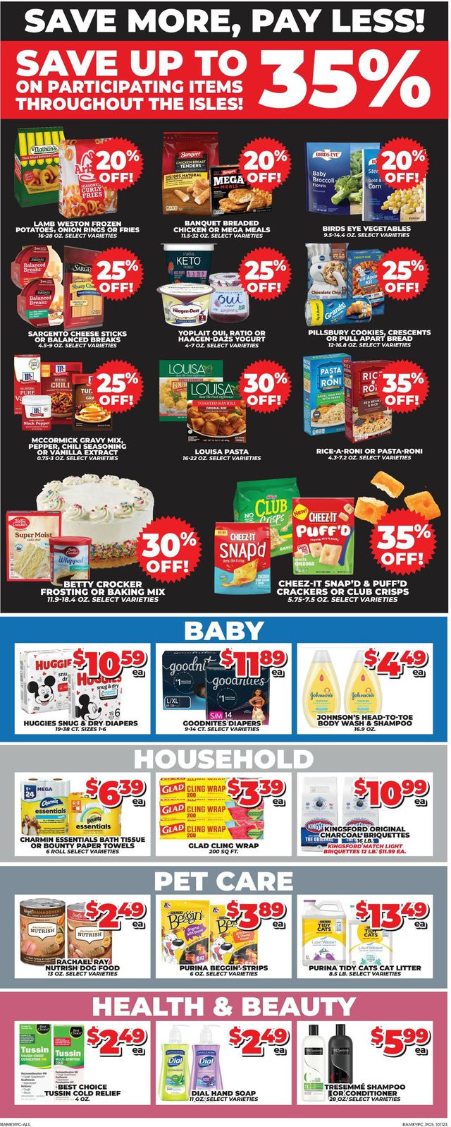 Catalogue Price Cutter from 10/11/2023