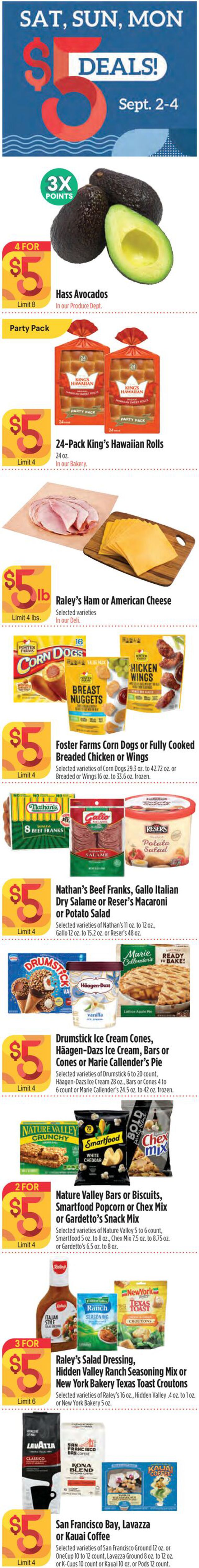 Catalogue Raley's from 08/30/2023